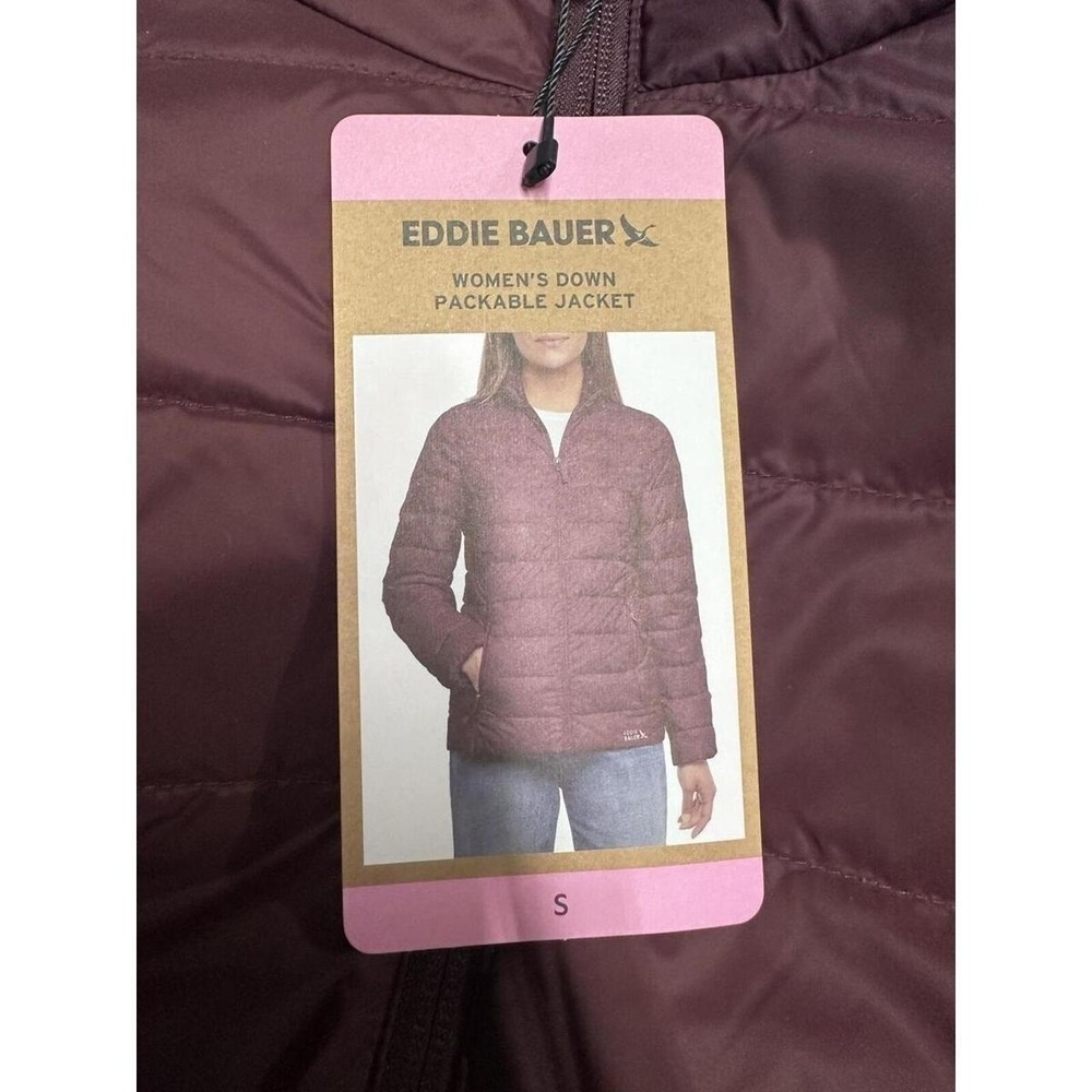 Eddie Bauer Women's 650 Down Packable Quilted Jacket Lightweight down jacket MED